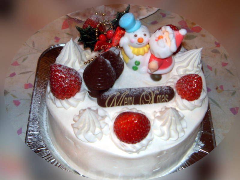 Xmas decolation cake